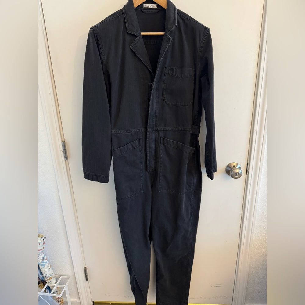 Alex Mill Black Utility Jumpsuit